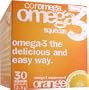 Coromega Omega-3 Supplement, Orange Flavor, Squeeze Packets, 30-Count Box