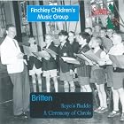 Britten: Noye's Fludde; A Ceremony of Carols by  Corinne O'Sullivan, Ellie Douglas, Joanne Ankier, Lawrence Durkin, and Nigel Blomiley 