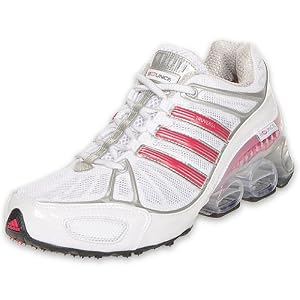 Buy ADIDAS Ladies Microbounce+TruVersa Running Shoe, White Pink Silver by adidas
