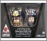 Medicom Star Wars Japan Exclusive Ewoks : Wicket & Paploo Bearbrick Box Set