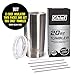 Chief Stainless Steel Beer Bottle Cooler Insulator (Single)
