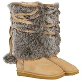 Love From Australia Yeti Faux Fur Sand Sheepskin Boots (6)