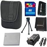 Canon Powershot SX210 IS, SX200, SX230HS Digital Camera Accessory Kit Inclu ....