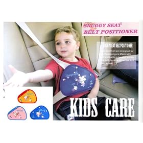 Child Car Seat Belt Adjuster & Kids Seat Belt Pink