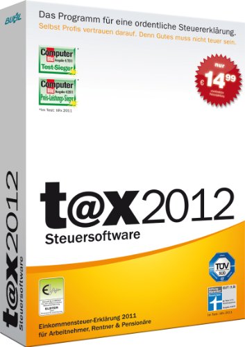 t@x 2012 (für Steuerjahr 2011)