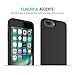 iPhone 7 Plus Case, Maxboost [DuraSLIM Series] Heavy-Duty Dual-Layer Soft Touch Protective Cases Cover [Black] Soft TPU Bumper Hard Solid Polycarbonate Back Cases for Apple iPhone 7 Plus 2016