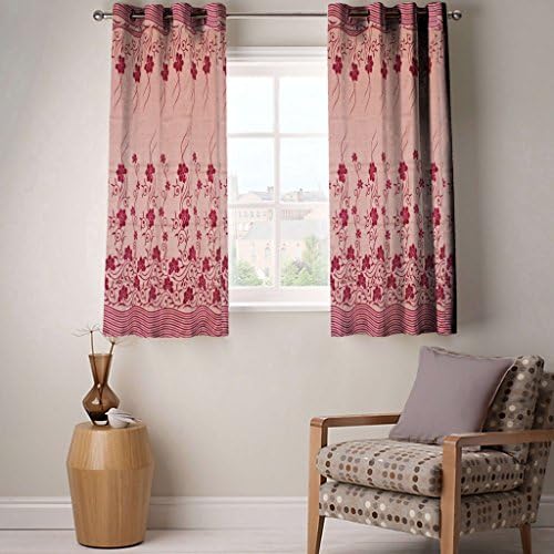 Fabutex Panel printed Window Curtain Pack of 2