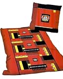 Bayer 04 Leverkusen Fanartikel Bettwäsche Linon Wappen