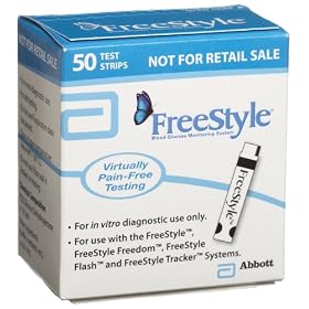 Freestyle Mail Order Test Strips, 50 CT