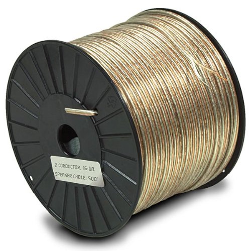 Steren Speaker Cable - 500ft - Clear
