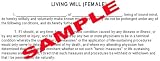 Living Will - Digitial Download by Sublet Org