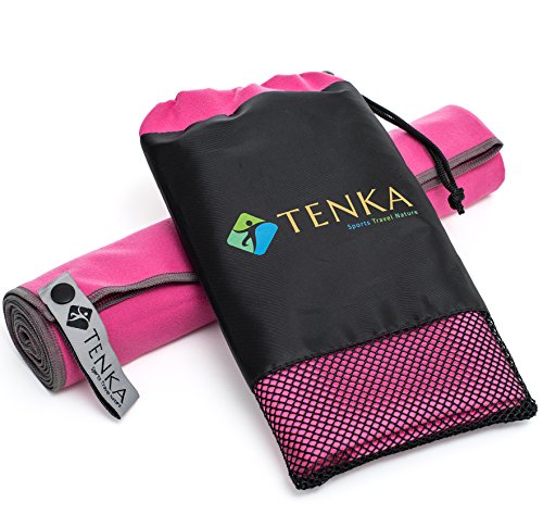 Large Microfiber Sports Towel and Travel Towel - 24