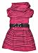 Pink Angel "Pink & Black Stripped Turtleneck" Girls Tunic/Dress (6X)