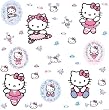 RoomMates RMK1199SCS Hello Kitty Ballet Peel & Stick Wall Decals