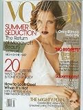 Vogue July 2007 - Natalia Vodianova, Photographer Irving Penn, Summer Seduction, No Regrets Elizabeth Edwards, Supermanny,