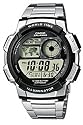 Casio Men's Digital Watch AE100WD-1A With World Time