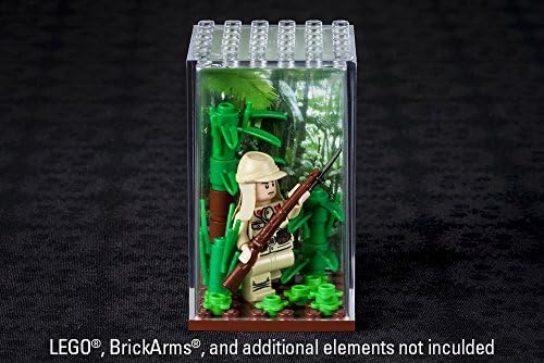 FaBiOX 6x6 studs (4 pack)-Transparent Boxes for Minifigures