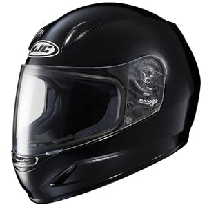 HJC CL-Y Youth Kids Youth Solid Motorcycle Helmet Black