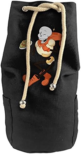 KIM Undertale Papyrus Gym Sack Bag Drawstring Backpack Sport Bag For Men &amp; Women Sackpack