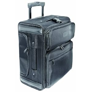 Kantek 18-Inch Rolling Dual-Side Computer Case/Overnighter (LGCC218)