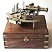 Nautical Marine Heavy German Working model Ship sextant sea collectible Antique Wooden Box Gift Item