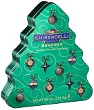 Ghirardelli Chocolate Squares Assortment, 9.57-Ounce Holiday Tree Tins