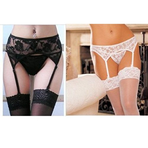 Women's 3pcs Sexy Lingerie Set (White)