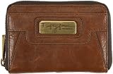 Fossil Wallet - Fifty-Four Besty Zip Multi (Color: Saddle)