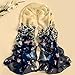 GUAngqi Womens Scarf Chiffon Butterfly Print Fashion Lady Shawl Scarves