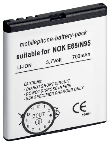 Wentronic Ersatzakku f&uuml;r Nokia E65/N95 (700 mAh)