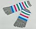 Women Toe Socks 5 Finger Cotton Wicking Athletic 6 Pack 3 Pack