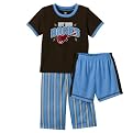 Infant Boys' Just One Year Dad Rocks 3 - piece PJ Set - Brown/Blue
