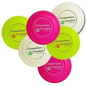Hyperflite K-10 Competition Standard Dog Disc 6 Pack by 