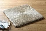 七島い草シートクッション「シーグラス」サイズ:45×45cm(#2500709)