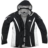COX SWAIN TITANIUM Damen Multifunktionsjacke ASPEN, Farbe: Black/White, Größe: M