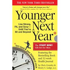 Younger Next Year: The Book & Journal Gift Set for Men
