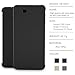 HTC E9+ Dot View Case Smart Displaying Flip Protective Cover AaBbDd Professional Cell Phone Holster (Black E9+)