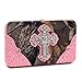 Realtree ? Camouflage Extra Deep Frame Wallet Purse w/ Rhinestone Cross - Pink