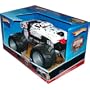 Hot Wheels Monster Jam 1:24 Scale Die Cast Official Monster Truck 2007 Series : MONSTER MUTT The Dalmatian with Monster Tires, Working Suspension and 4 Wheel Steering - Dimension : 7" (L) x 5" (W) x 4-1/2" (H)