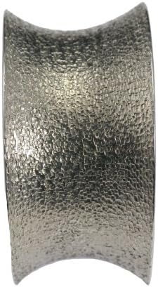 Texturized Anticlastic Aluminum Bangle by John S Brana Handmade Jewelry - Lightweight - Hypoallergenic - High-quality Durable Aluminum - Lifetime Guarantee