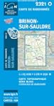 Carte de randonn�e : Brinon-sur-Sauldre