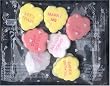 Assorted Fluted Wedding Hearts [100/1oz. Packets]
