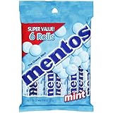Mentos Chewy Candies Mint - 6 Rolls