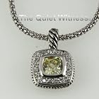 6030185 David Yurman Inspired Necklace with Beautiful Brilliant Champagne Cognac CZ Stone