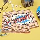 Ginger Ray Paper Napkins - Pop Art Superhero Decorations-20 count