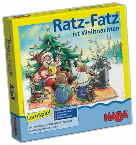 HABA 4591 - Ratz Fatz ist Weihnachten, Mitmach-Spiel