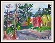 Monterey Landscape, Original Oil Painting on Canvas By Carmel Art Association Artist Janet Ament De La Roche - Unframed Artwork