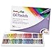 Oil Pastel Set With Carrying Case,45-Color Set, Assorted, 50/Set, Sold as Pack of 2