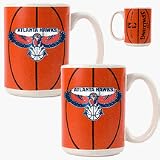 Atlanta Hawks 2 Piece Gameball Ceramic Mug Set