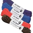 50-Ft 550 Parachute Cord Military 7-Strand Camping Survival - COLOR MAY VARY